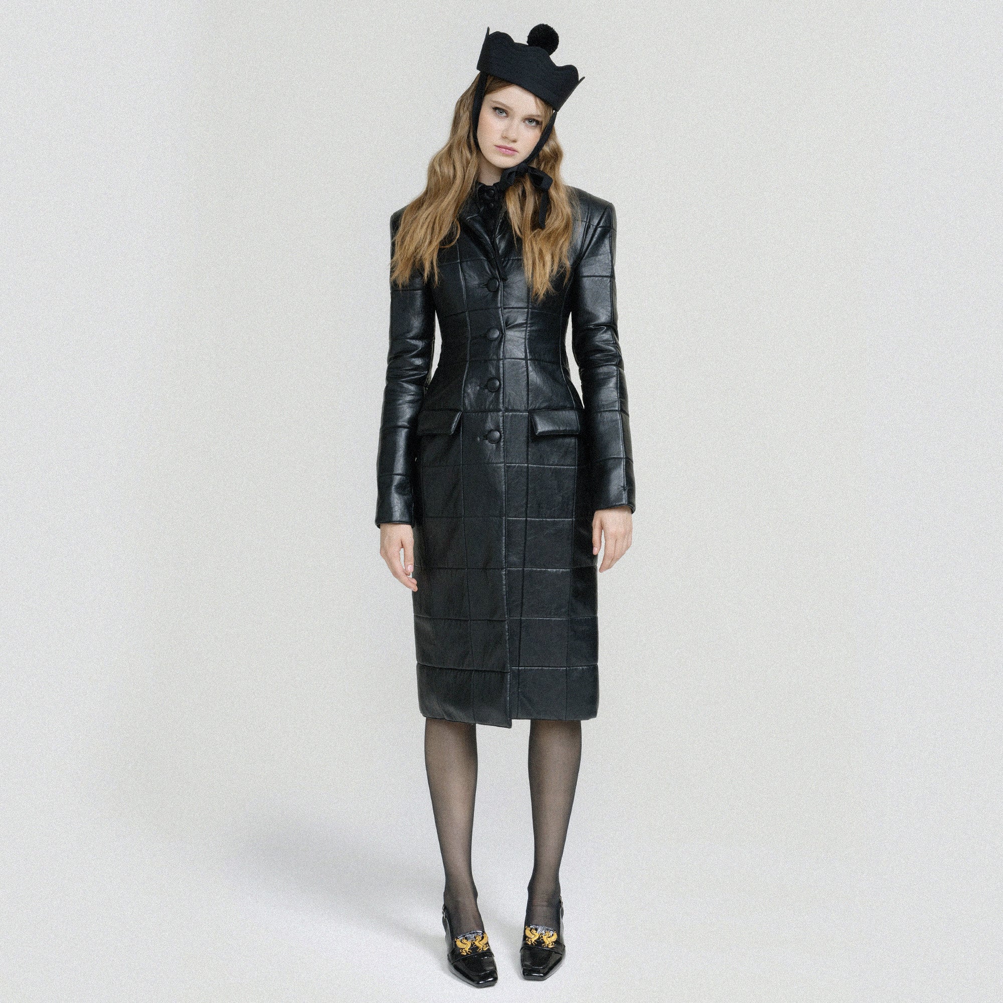 Black Bokály coat - ABODI TRANSYLVANIA