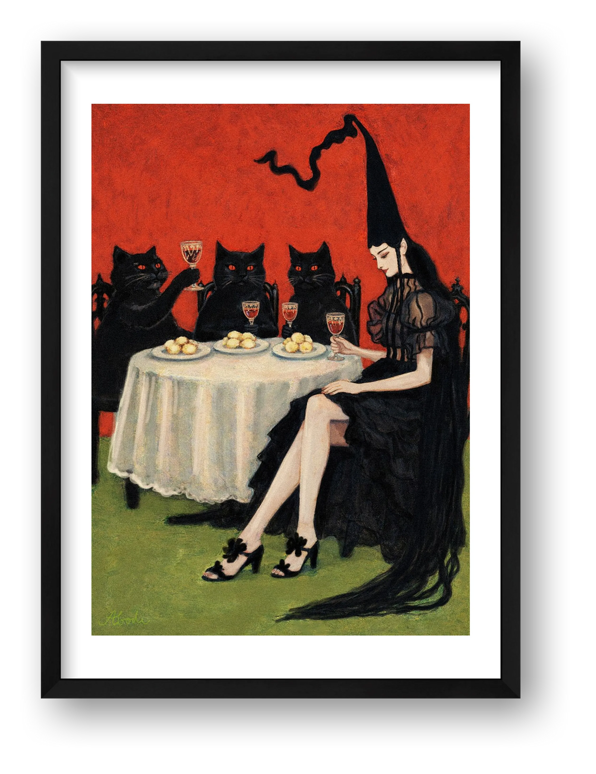 The Sunday Dinner — framed