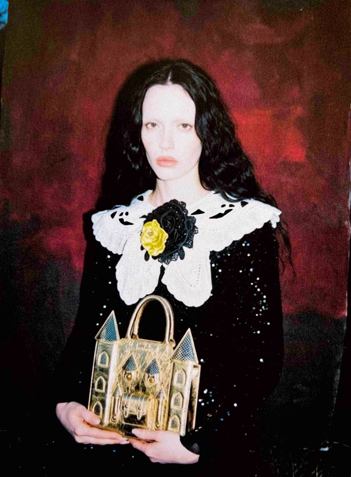 MINI Vampire Castle Bag GOLD
