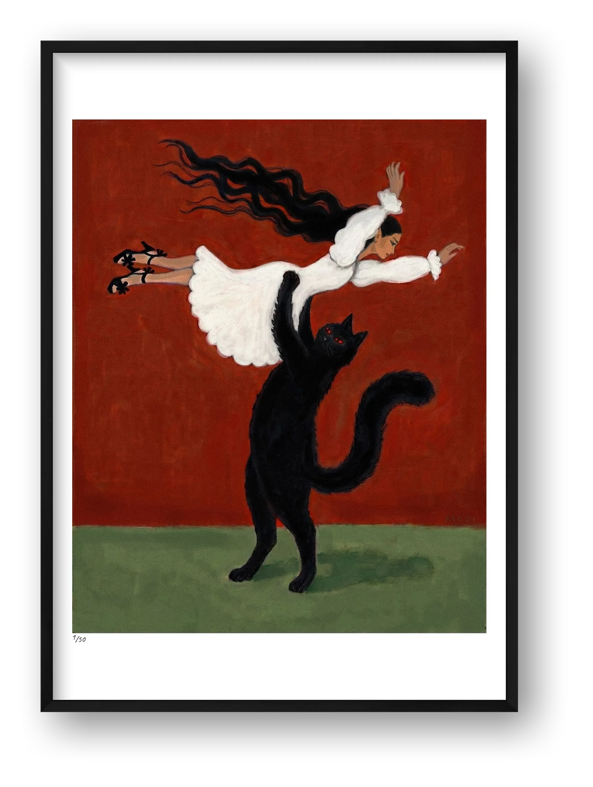 The Final Dance — framed