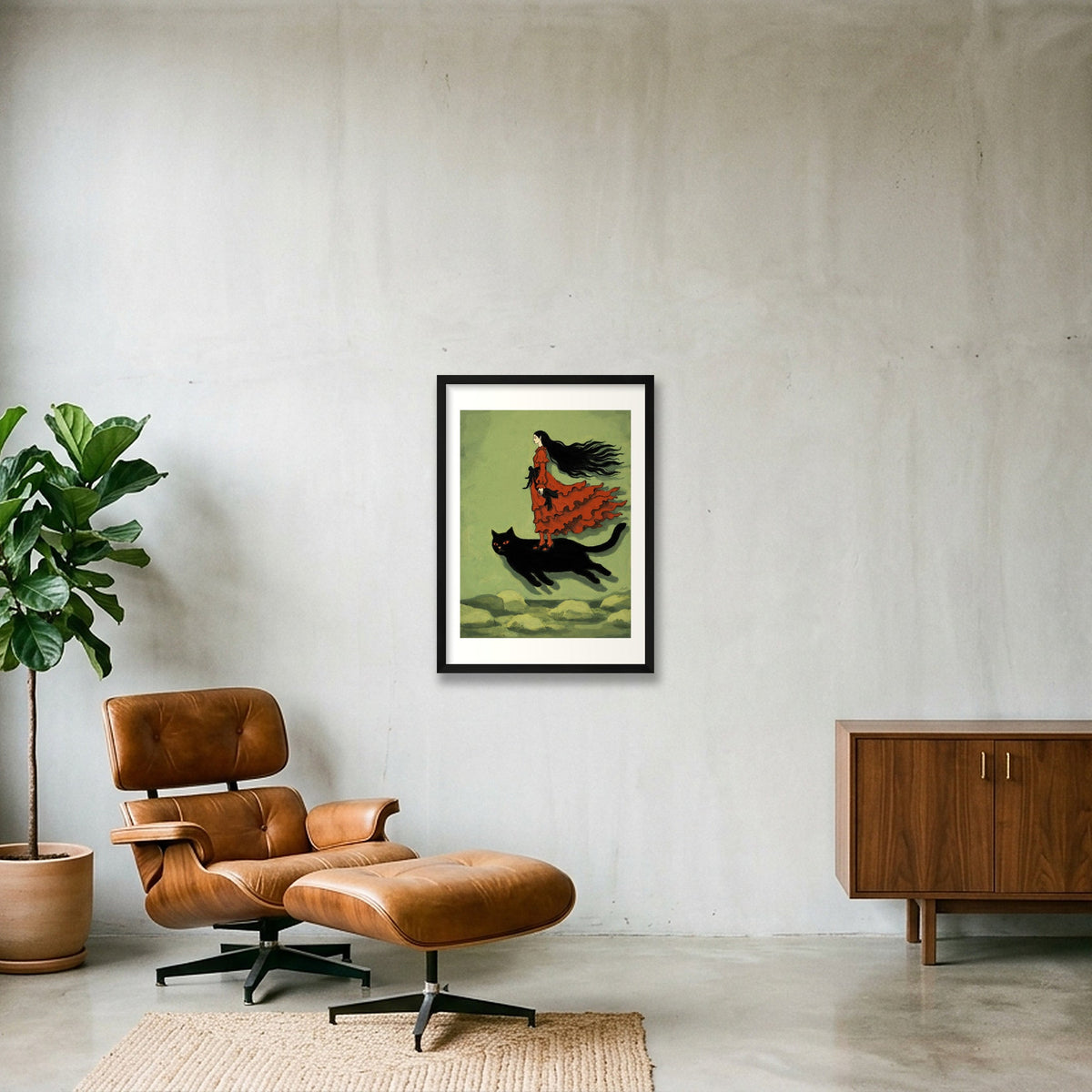 The Journey — 42×59cm, 17×23" Black Frame