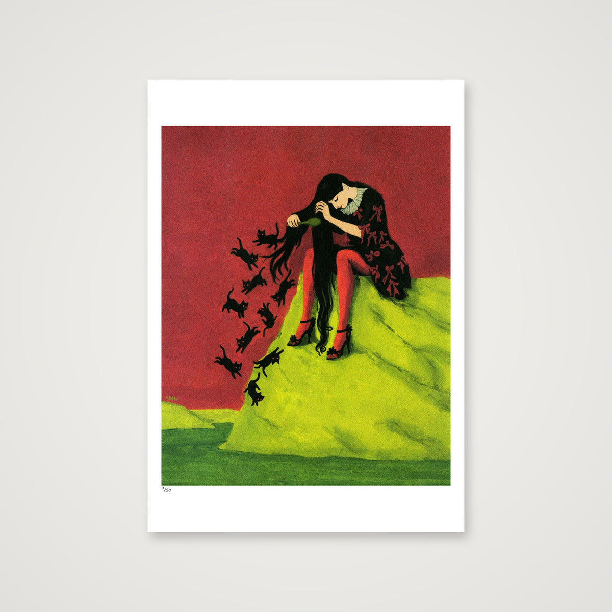 The Mischief Children — 70×100cm, 28×39" Print only