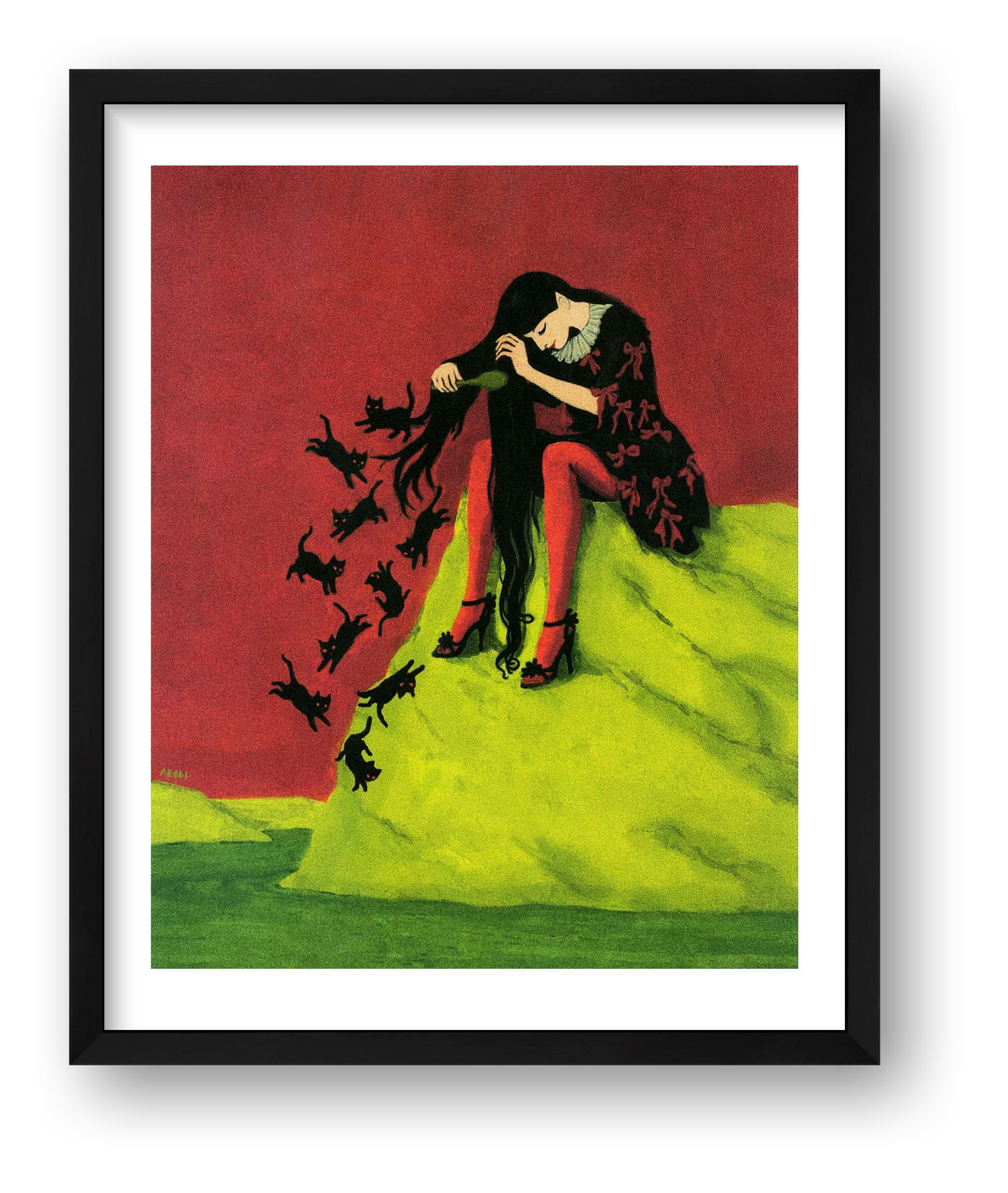 The Mischief Children — framed