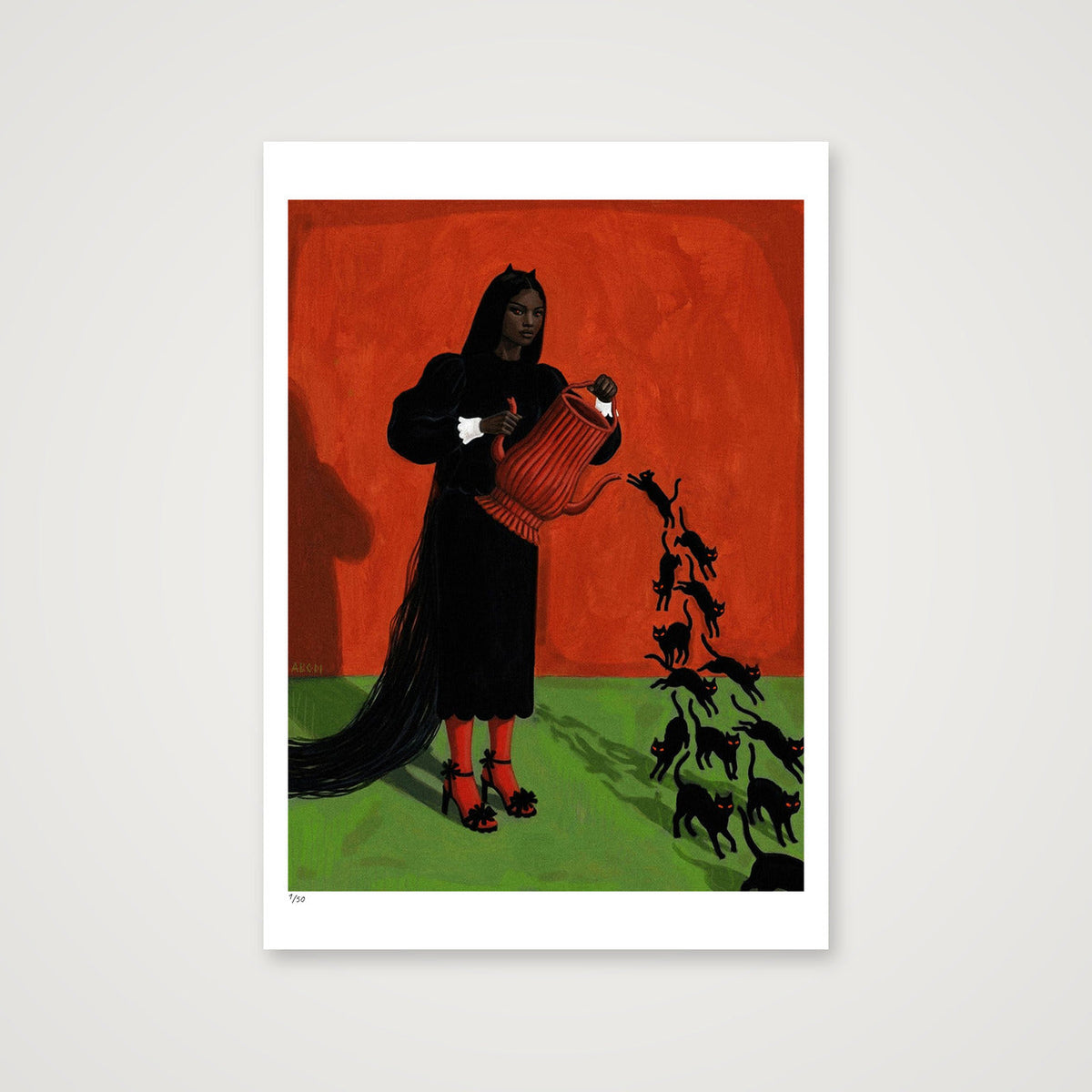 The Tea — 70×100cm, 28×39" Print only