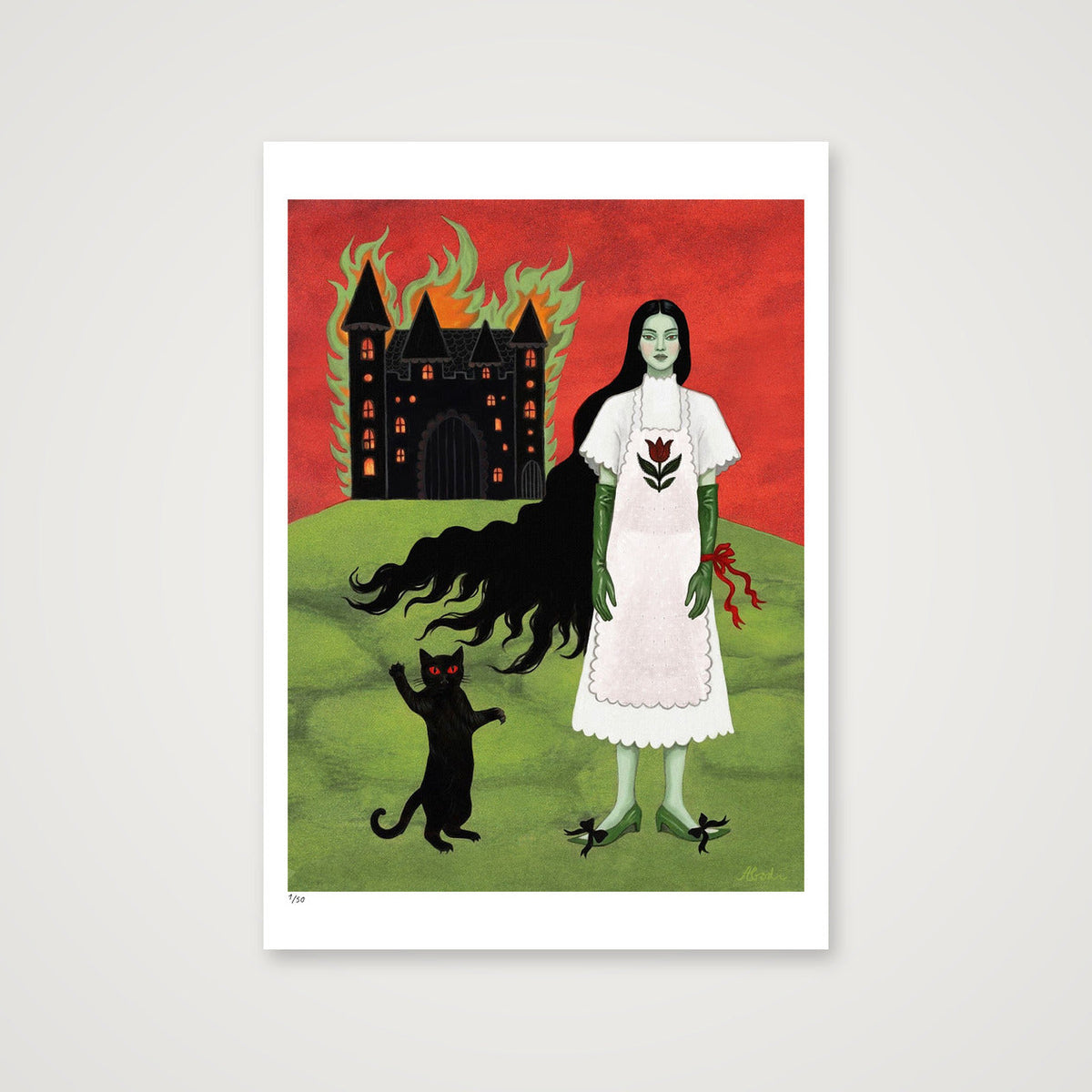 The Magic Castle — 70×100cm, 28×39" Print only