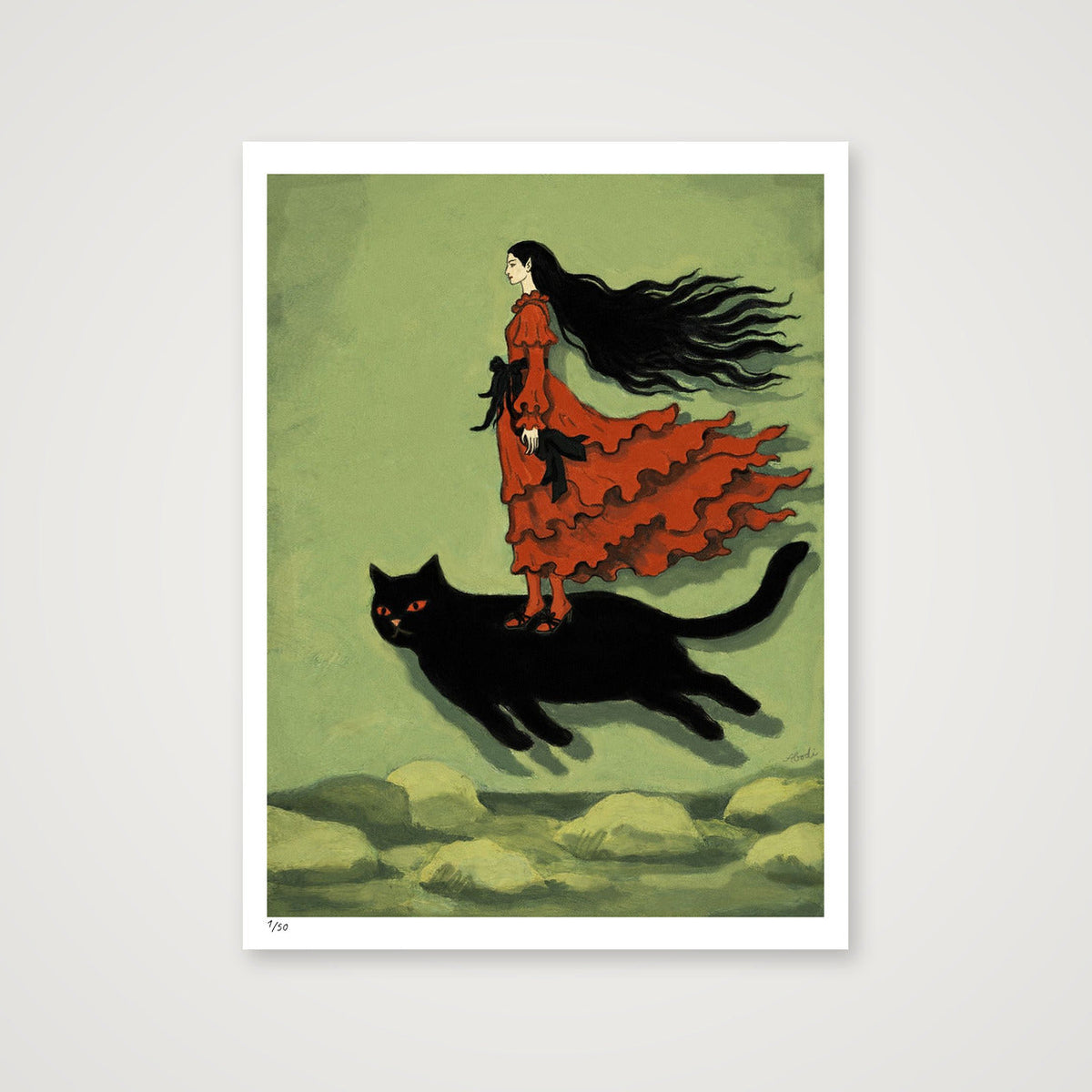The Journey — 60×80cm, 24×31" Print only