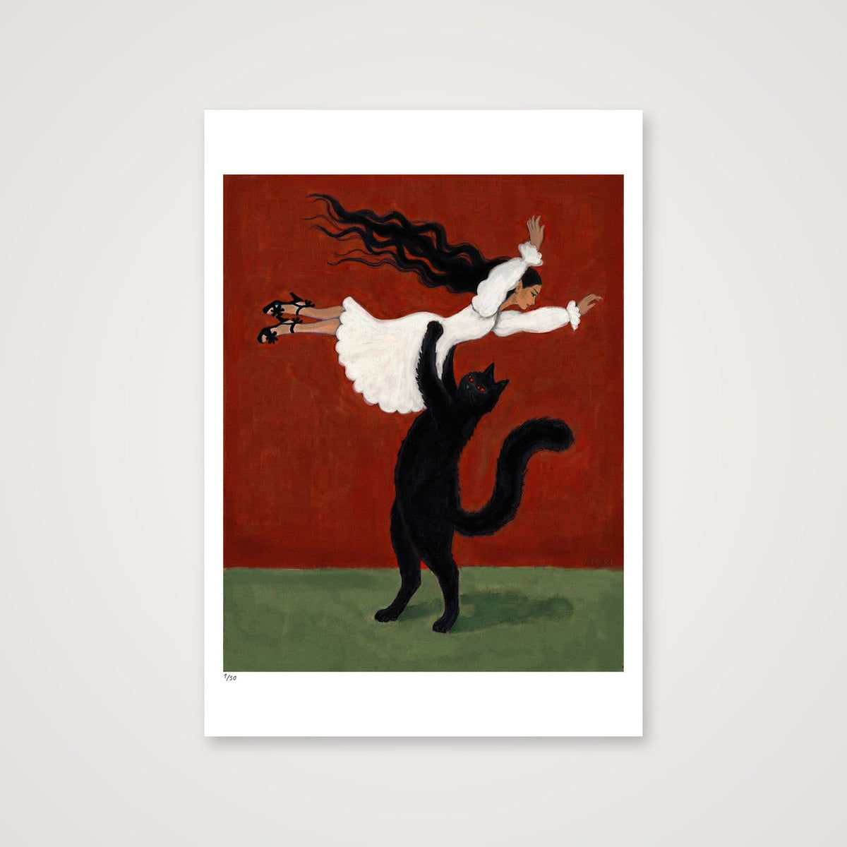 The Final Dance — 70×100cm, 28×39" Print only