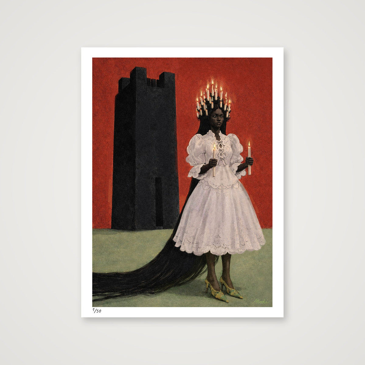 The Tower — 60×80cm, 24×31" Print only