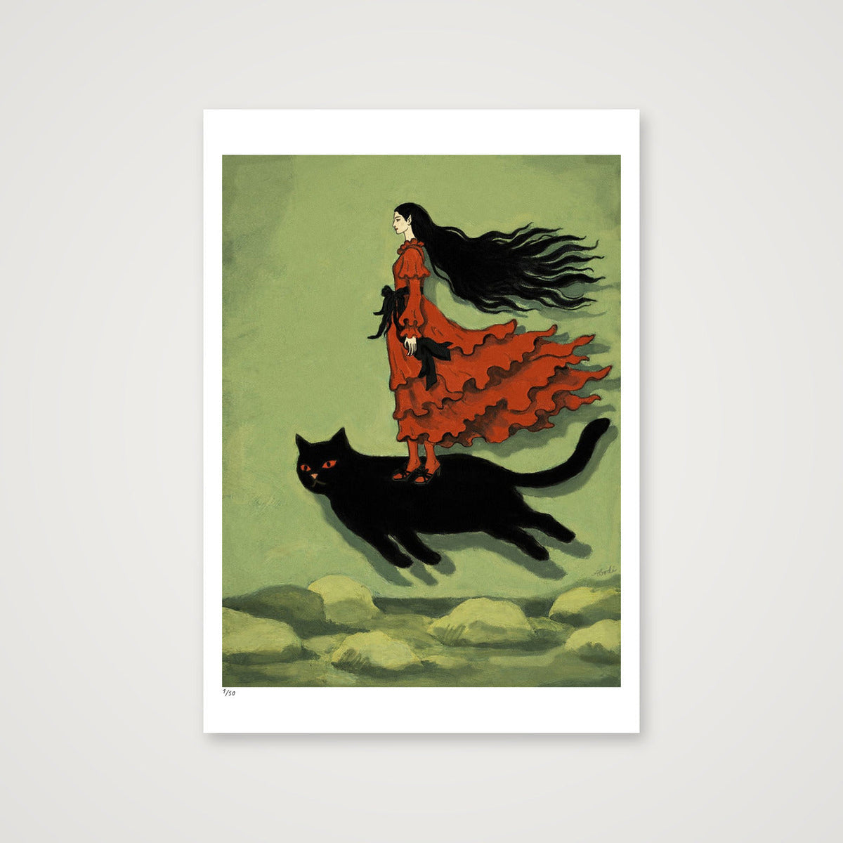 The Journey — 70×100cm, 28×39" Print only