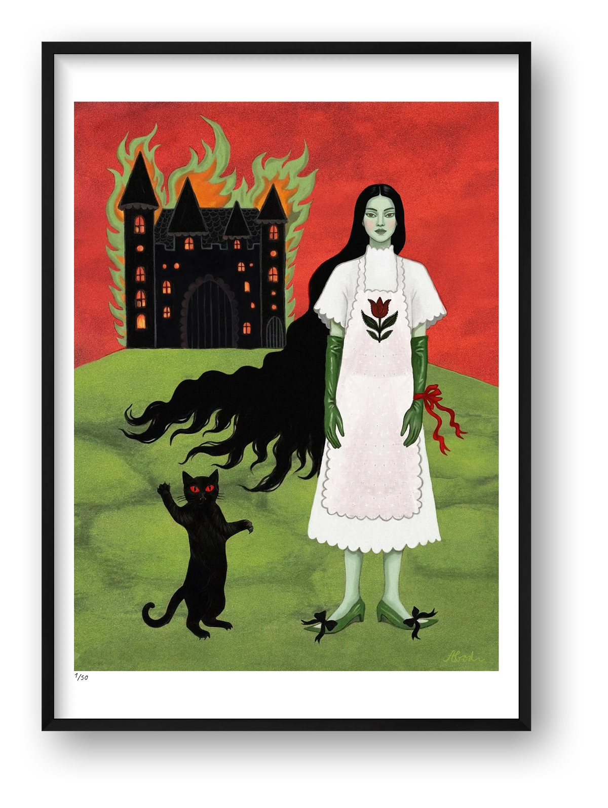 The Magic Castle — framed
