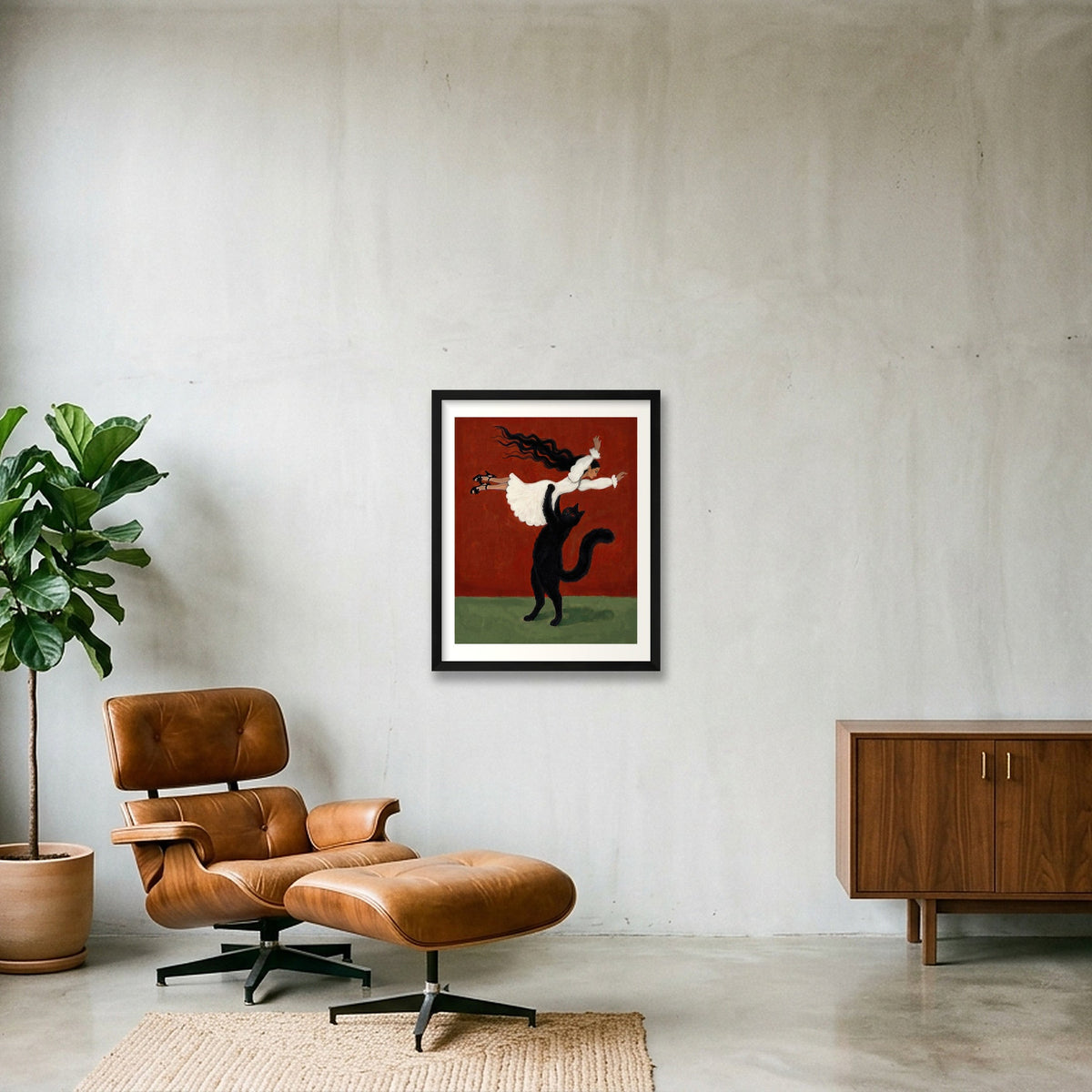 The Final Dance — 40×50cm, 16×20" Black Frame