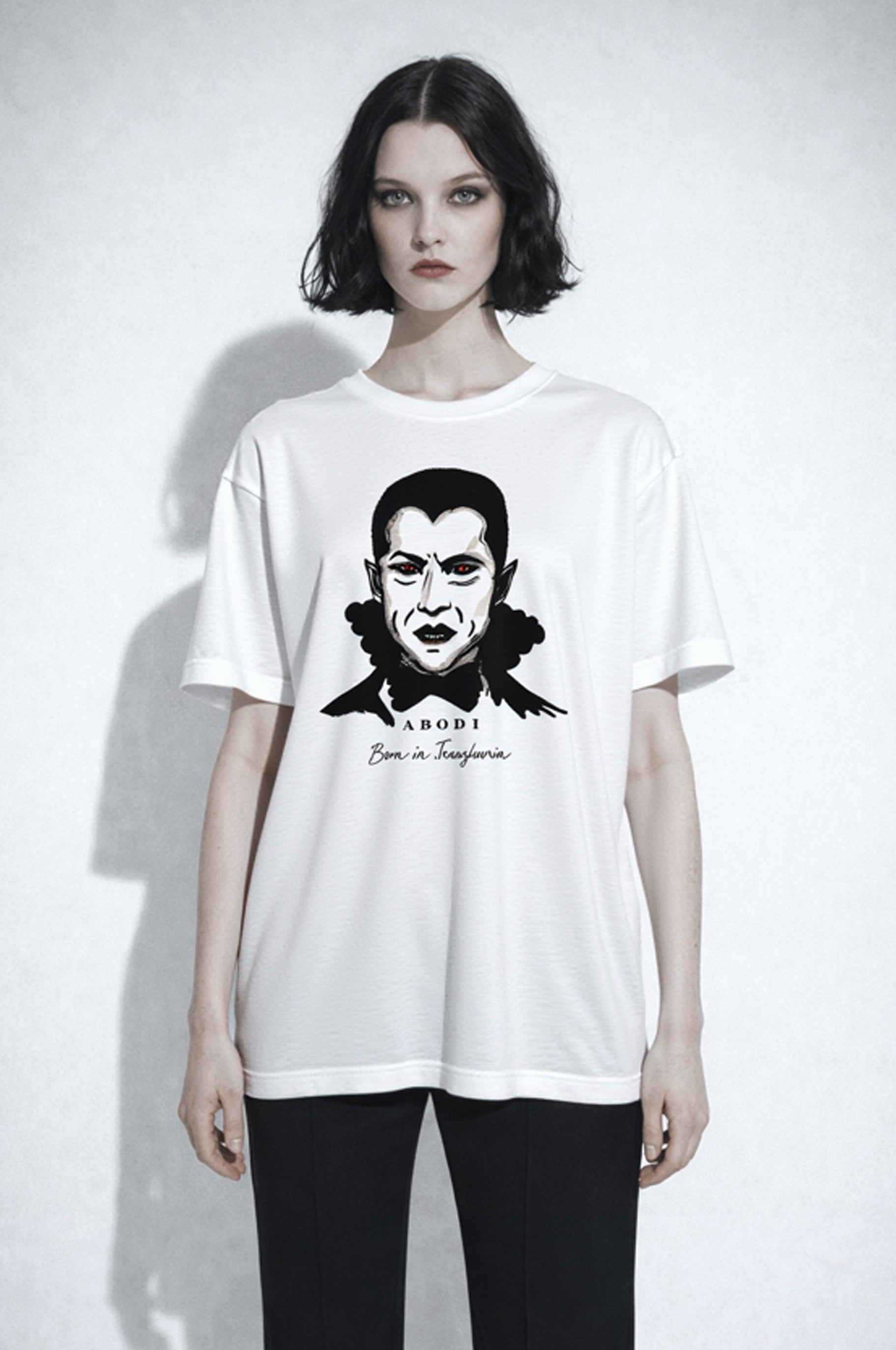 Count Dracula t-shirt white