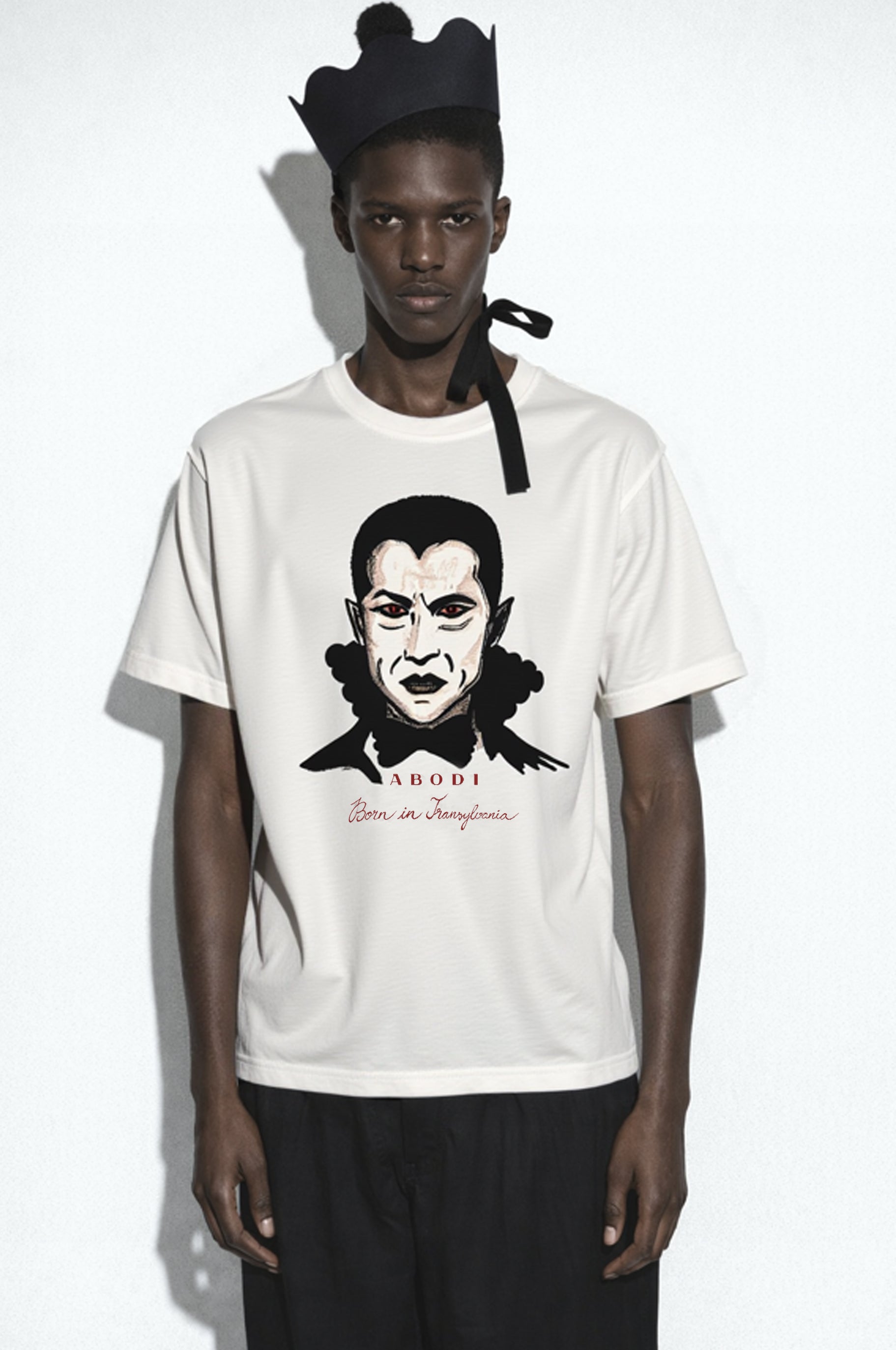 Count Dracula t-shirt white