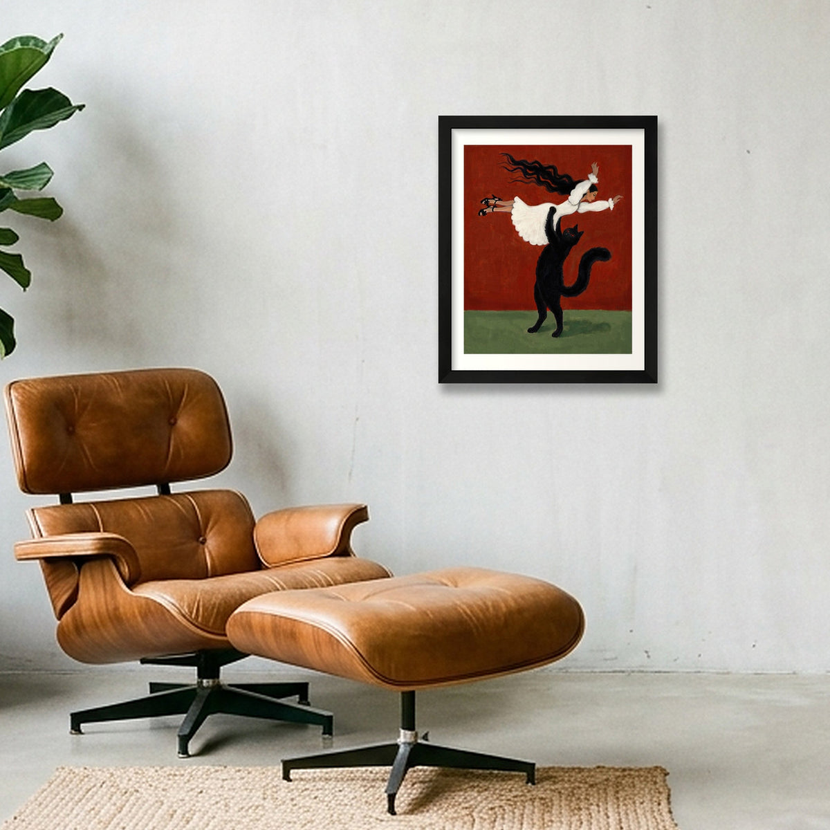 The Final Dance — 28×35cm, 11×14" Black Frame