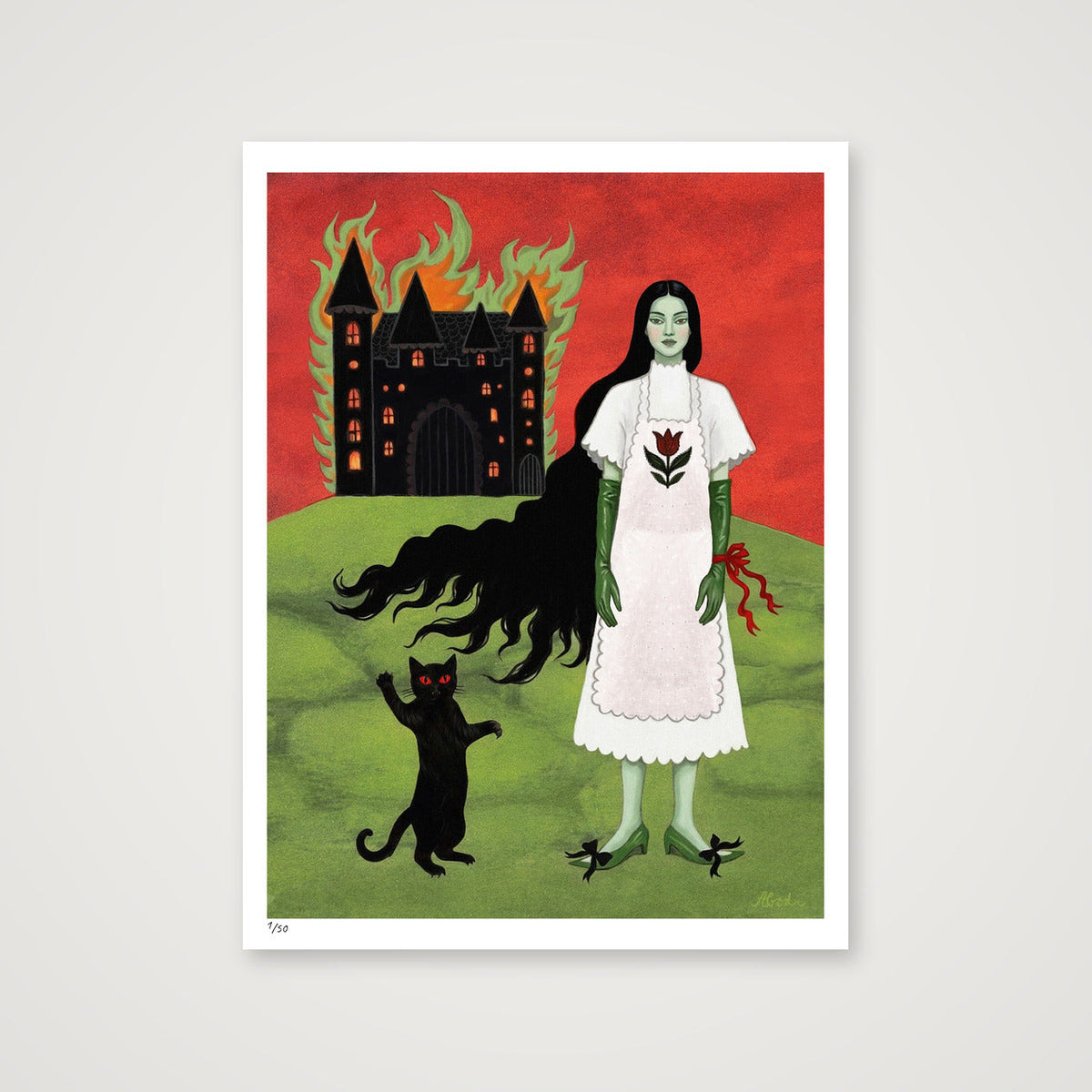 The Magic Castle — 60×80cm, 24×31" Print only