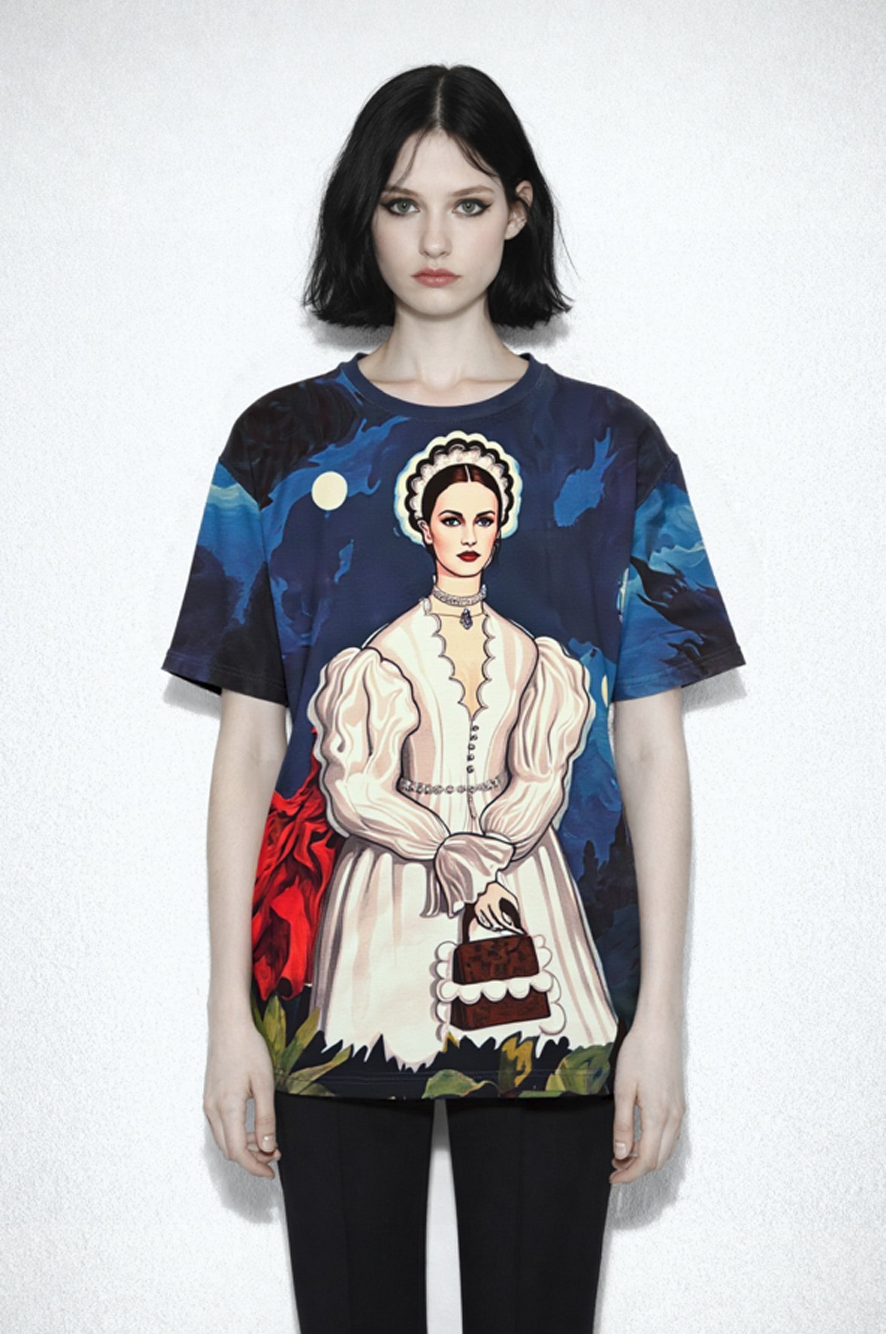 Elisabeth Bathori t-shirt all over print