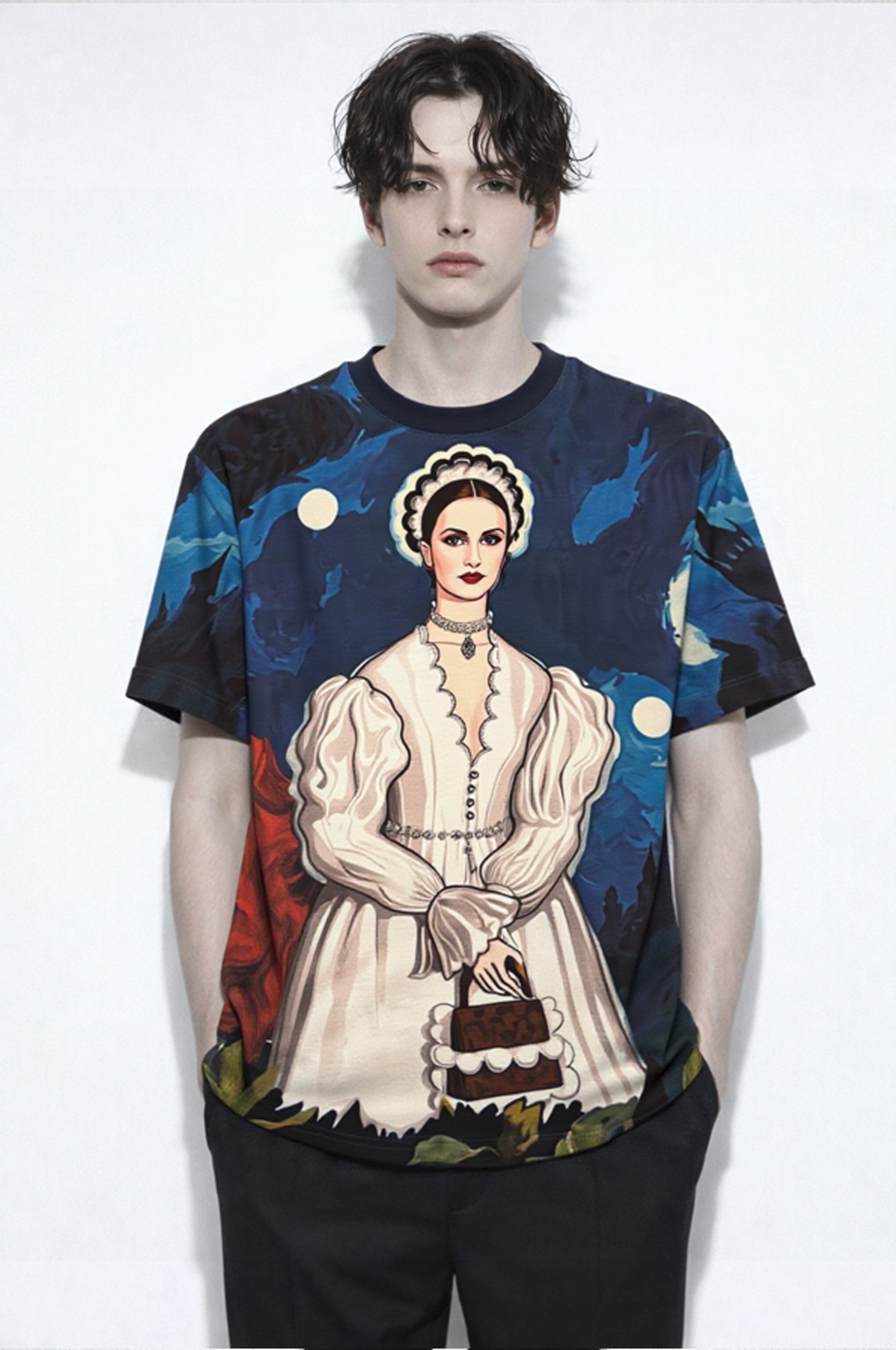 Elisabeth Bathori t-shirt all over print