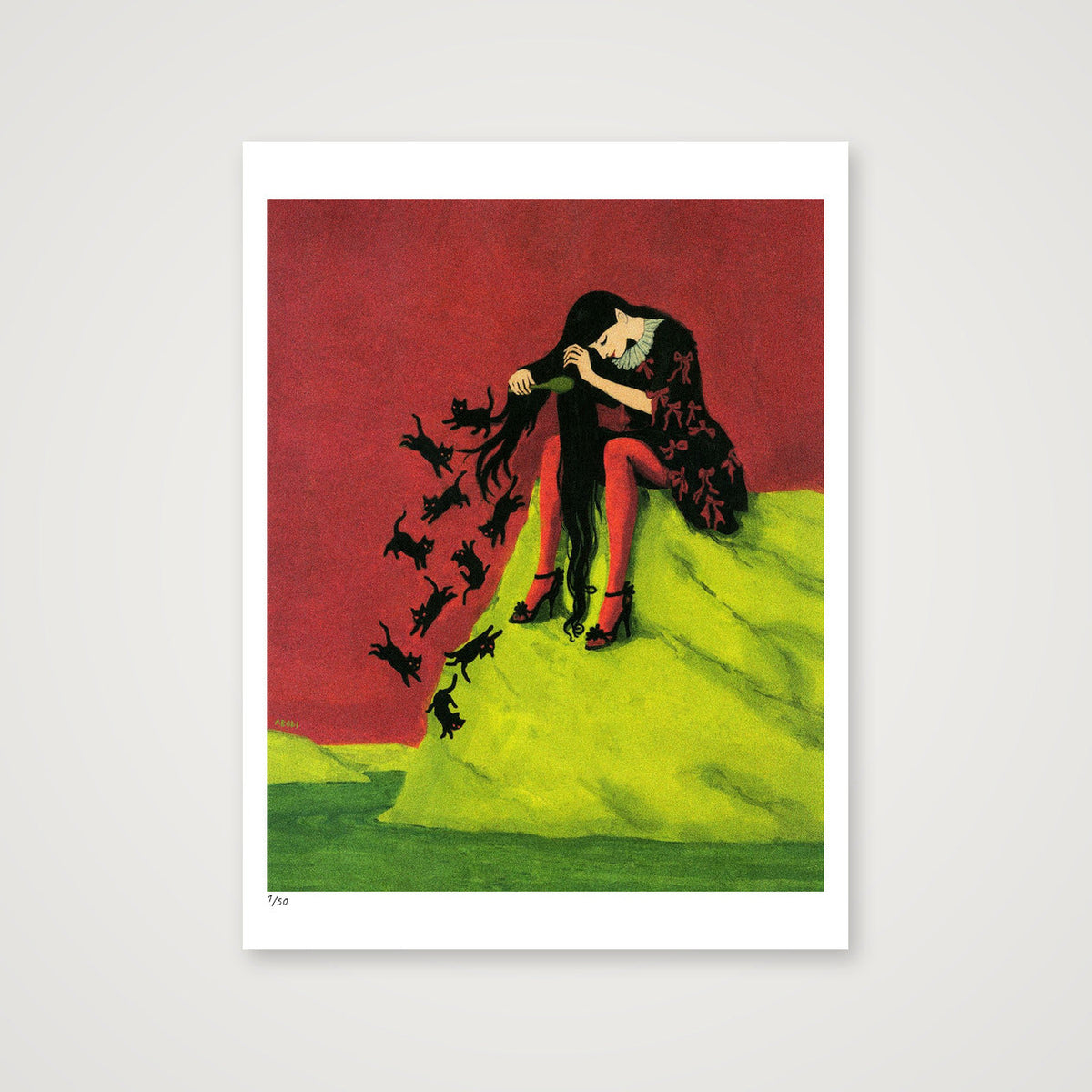 The Mischief Children — 60×80cm, 24×31" Print only