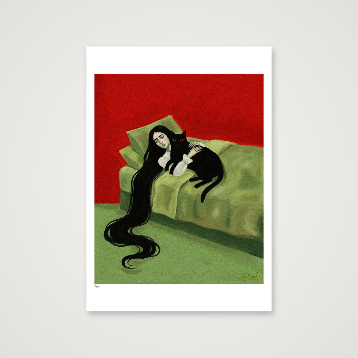 The Hug — 70×100cm, 28×39" Print only