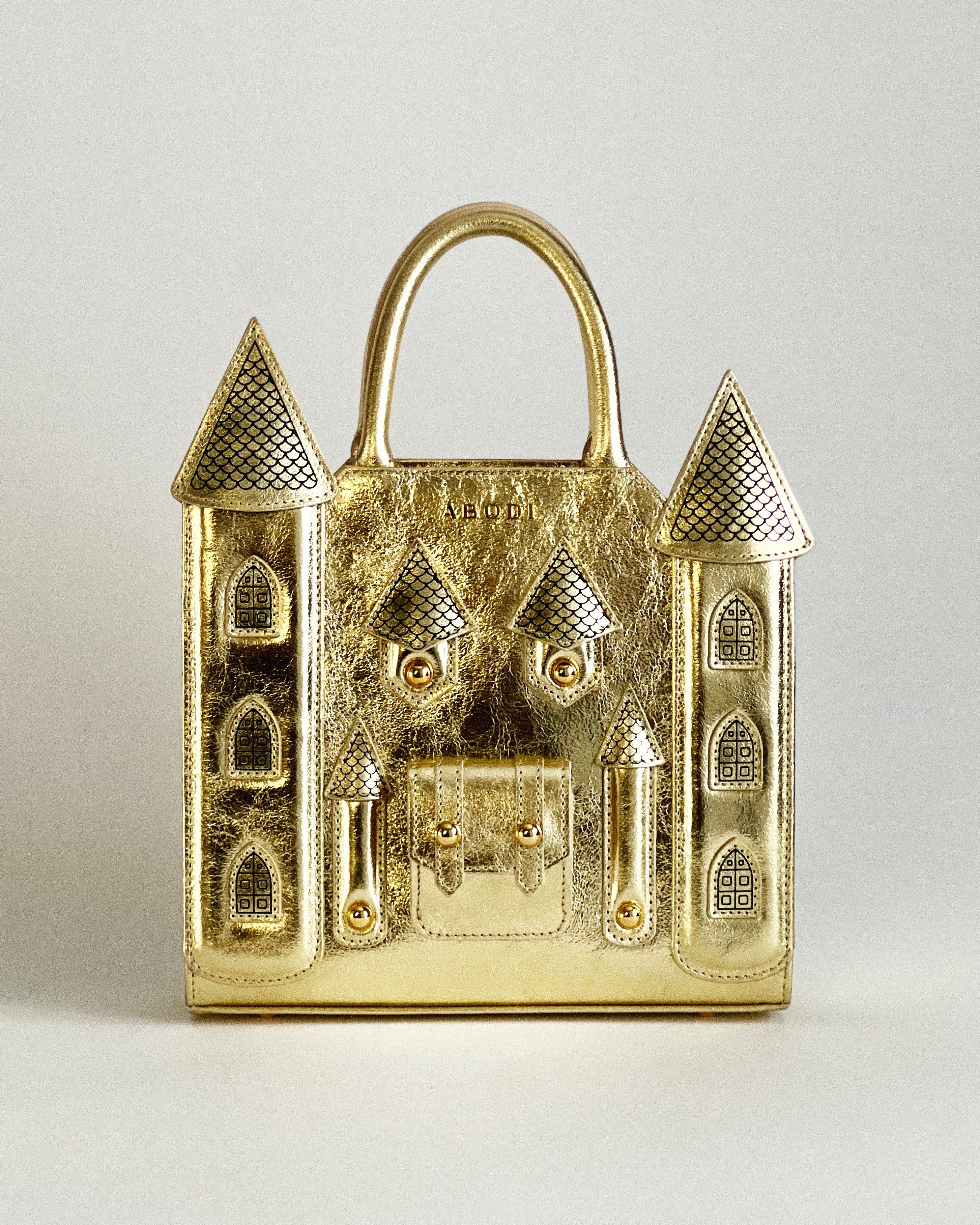 MINI Vampire Castle Bag GOLD