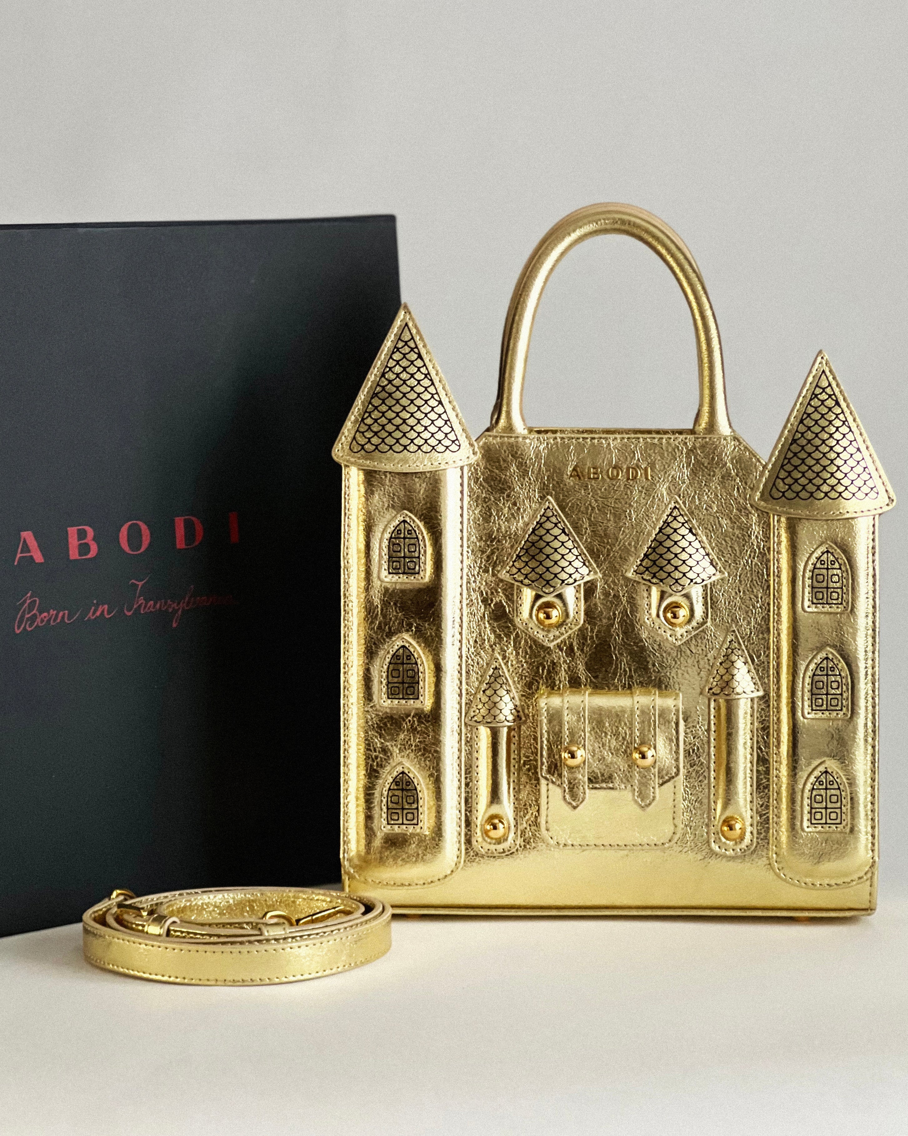 MINI Vampire Castle Bag GOLD