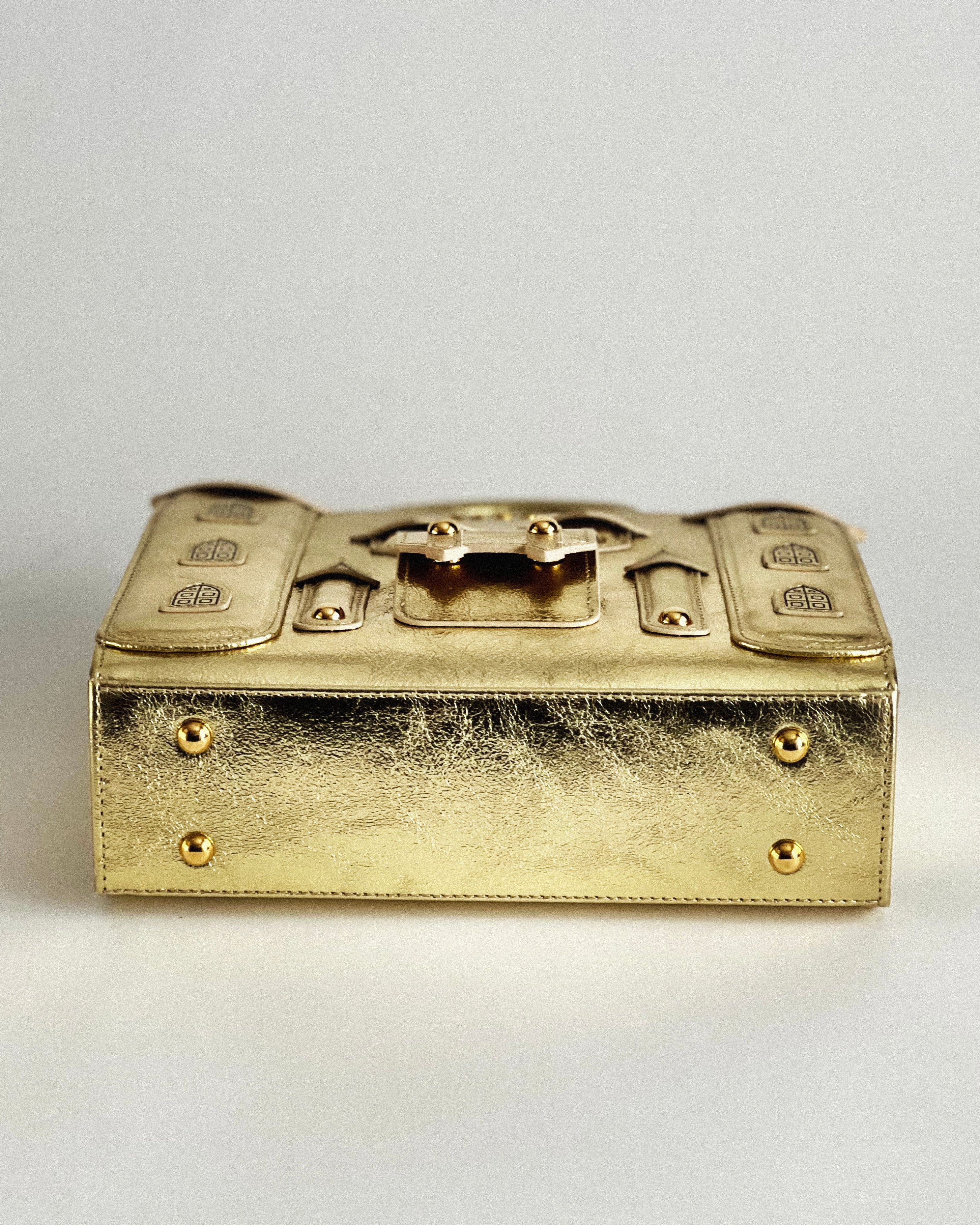 MINI Vampire Castle Bag GOLD