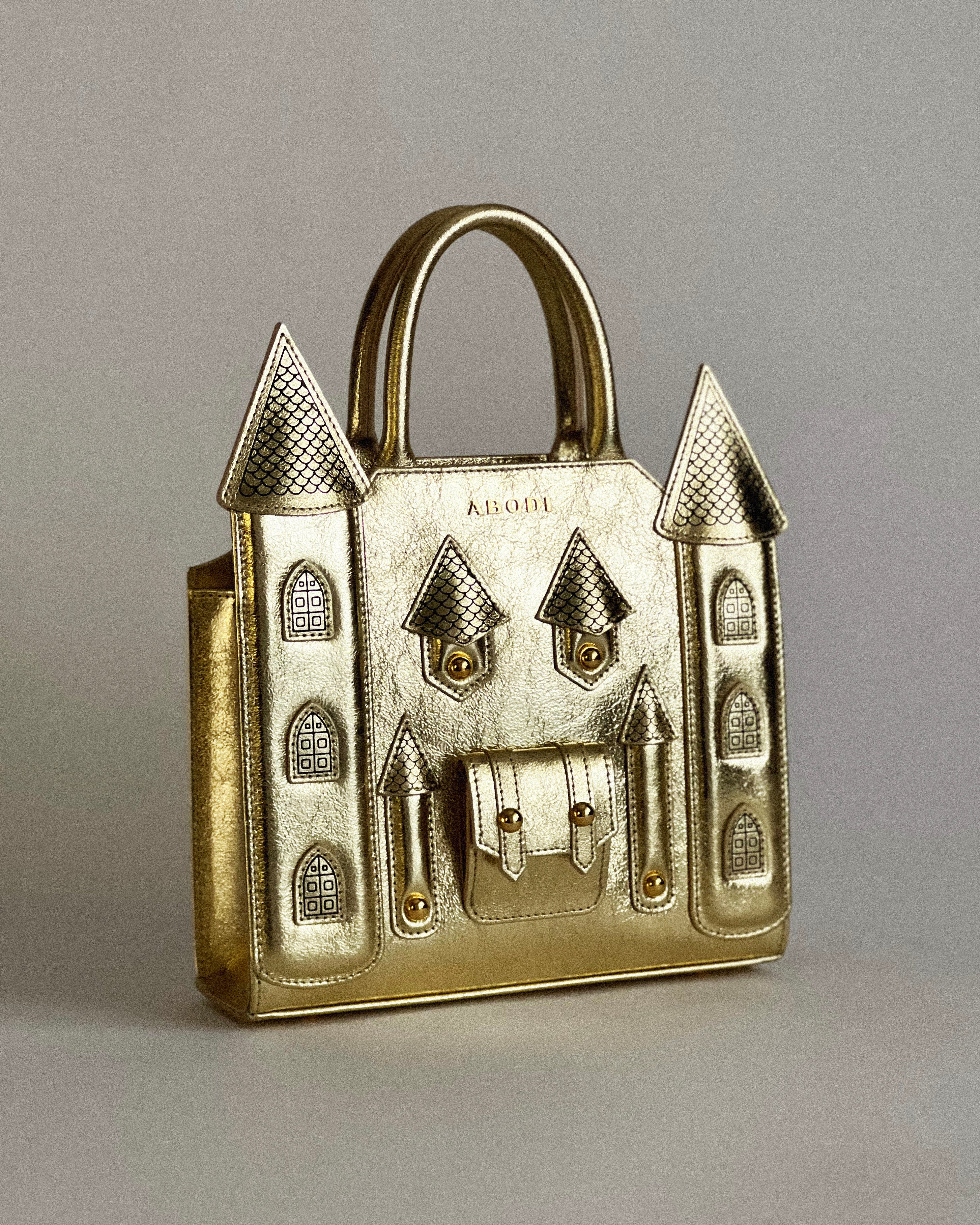 MINI Vampire Castle Bag GOLD